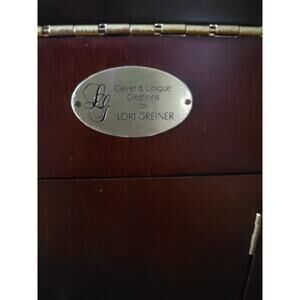 Lori Greiner Revolving Jewelry Box, Good Preloved Condition